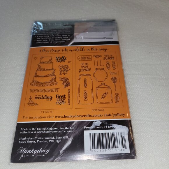 Hunkydory For the Love of Stamps All That Jazz Clear Stamps - Picture 2 of 2